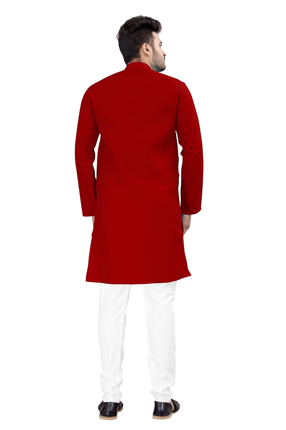 OS JEANS Kurta pyjama for Mens In cross patten