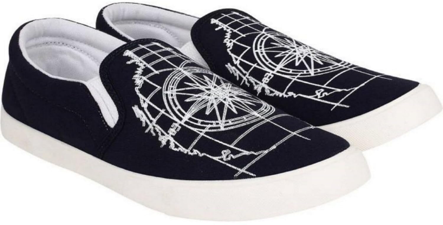 Men F-BG Casual Canvas Red Canvas Shoes - alphahostel.in