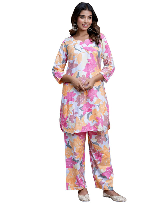 VredeVogel Cotton Blend Kurta Set for Women