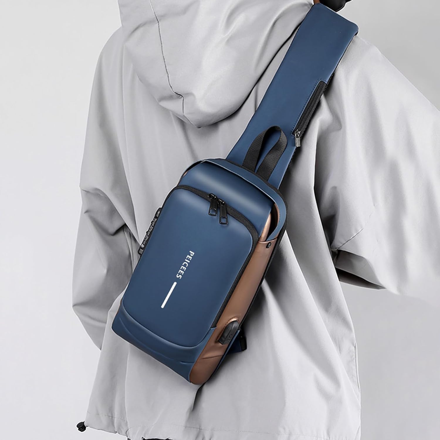 Quicknik Sling Crossbody Bag for Men Women - alphahostel.in