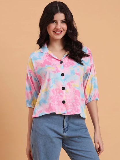 SOFISTY Women's Boxy Shirt | Cotton Bland