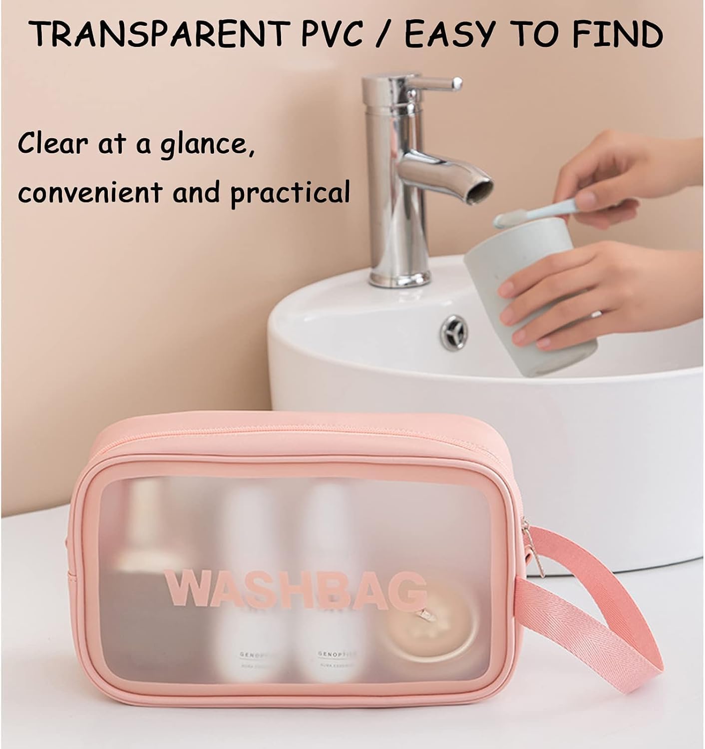 KUKLAR Wash Bag Pouch for Travel Kit Toiletry Bag