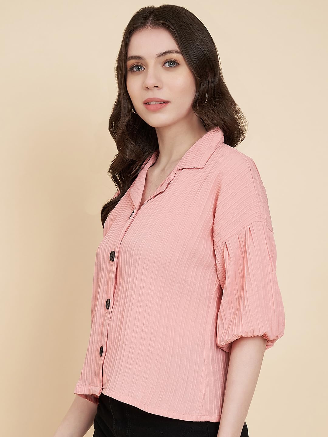 VAIRAGEE Women Cotton Blend Striped Pattern