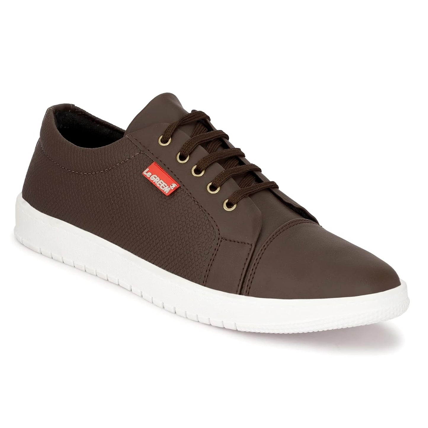 LE GREEM Men's Synthetic Leather Stylish Sneakers - alphahostel.in