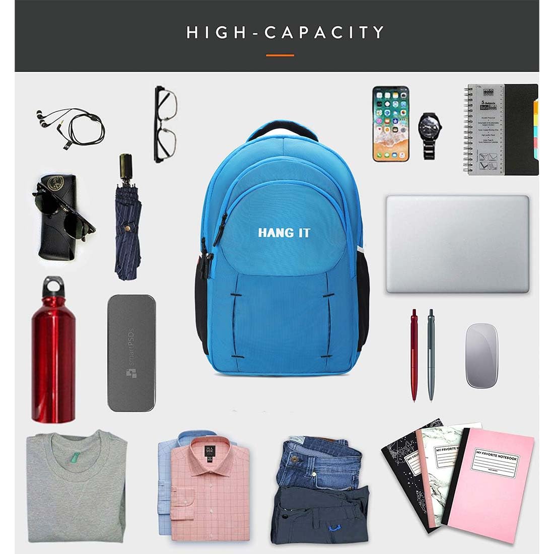 HANG IT School Backpack for Teens, Casual Backpack - alphahostel.in