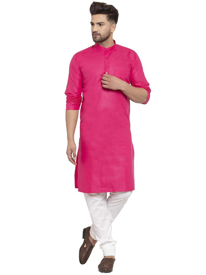 ABH LIFESTYLE Men's Cotton Kurta Pyjama Set
