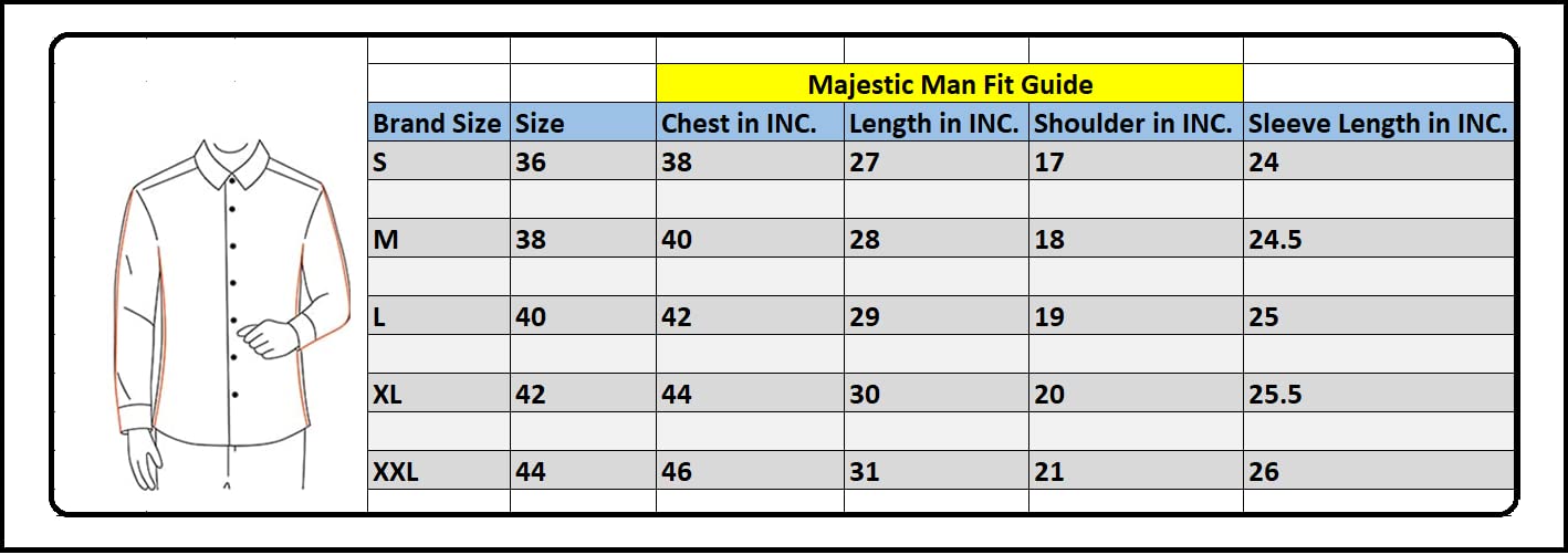 Majestic Man Cotton Checkered Slim Fit Casual Shirt