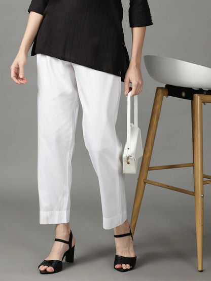 Cadila Women's Cotton Drawstring Rayon Pants