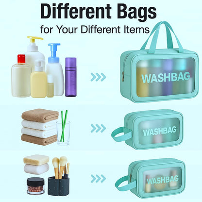 KUKLAR Wash Bag Pouch for Travel Kit Toiletry Bag