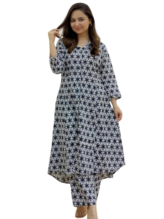LERIYA FASHION Anarkali Kurta-Set for Women