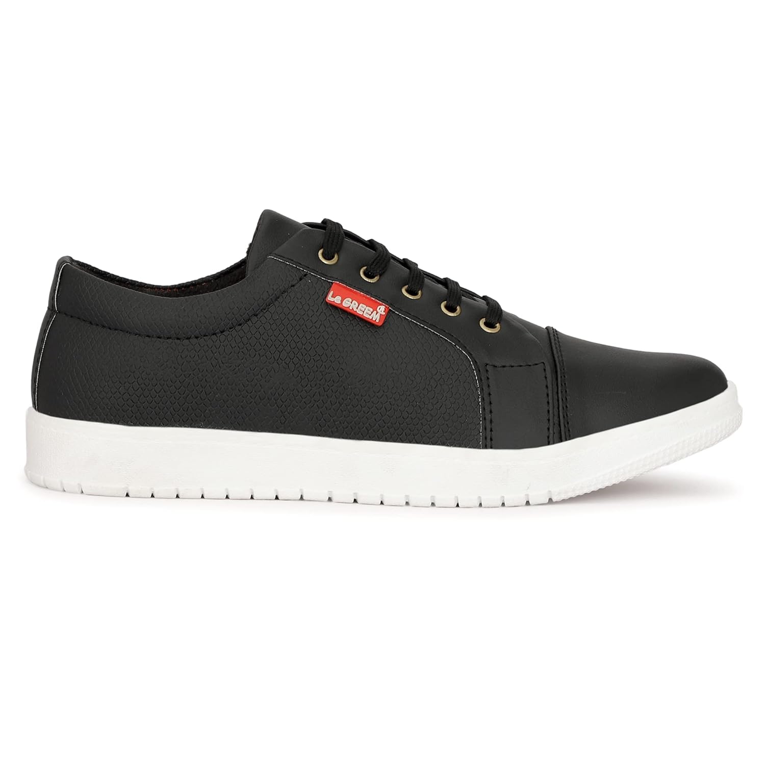 LE GREEM Men's Synthetic Leather Stylish Sneakers - alphahostel.in