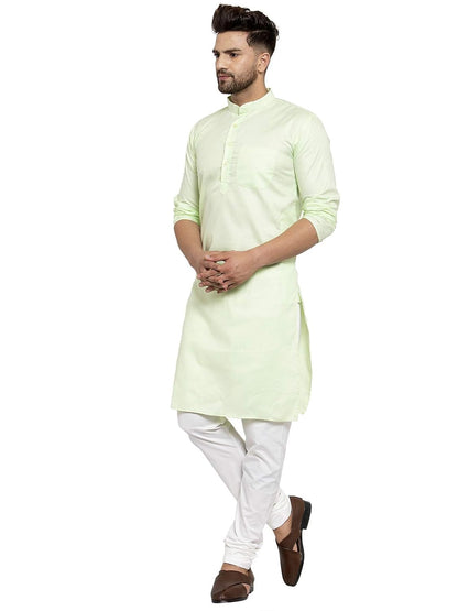 ABH LIFESTYLE Men's Cotton Kurta Pyjama Set
