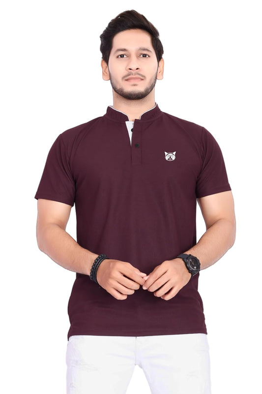 BAGHADBILLO Men's and Boy's Polyster T-Shirt