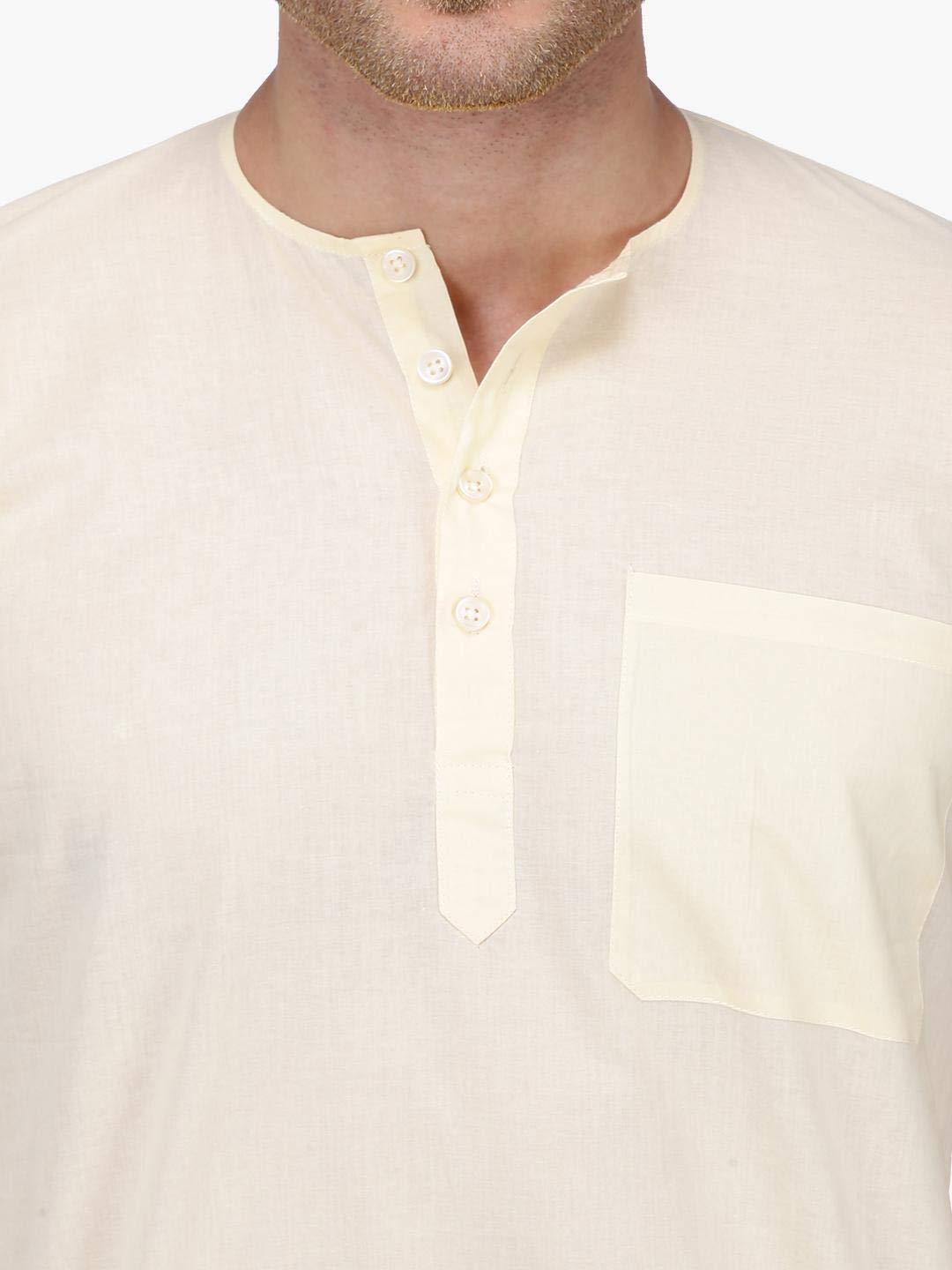 Rajubhai Hargovindas Men Cotton Straight Kurta