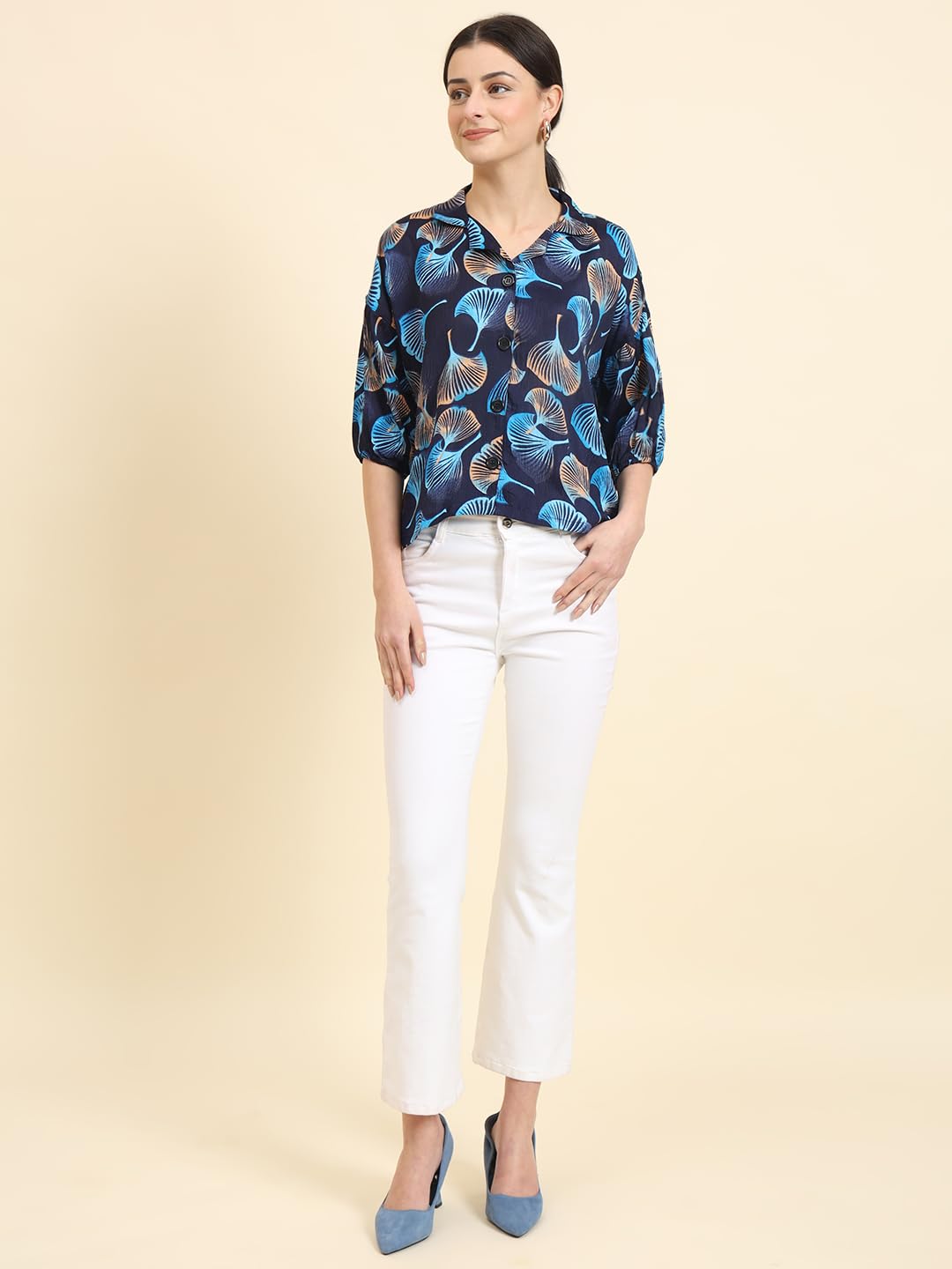 SOFISTY Women's Boxy Shirt | Cotton Bland
