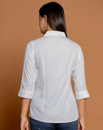 ETHIC GLANCE Women's Poly Viscose Regular Fit