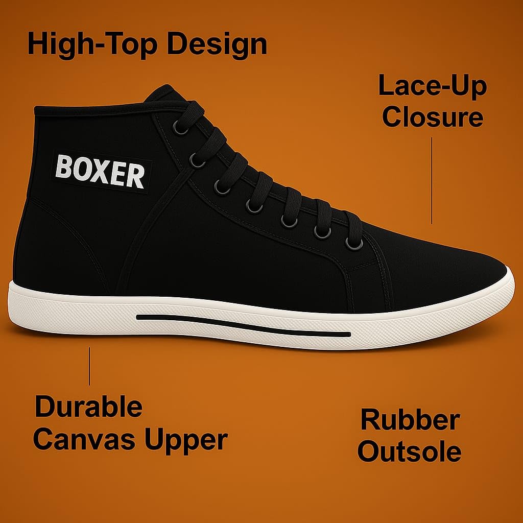 GRIPGOLD Boxer Stylish Sneakers for Men & Boys - alphahostel.in