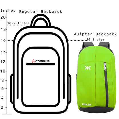 KILLER Jupiter Small Outdoor Mini Backpack 12L - alphahostel.in
