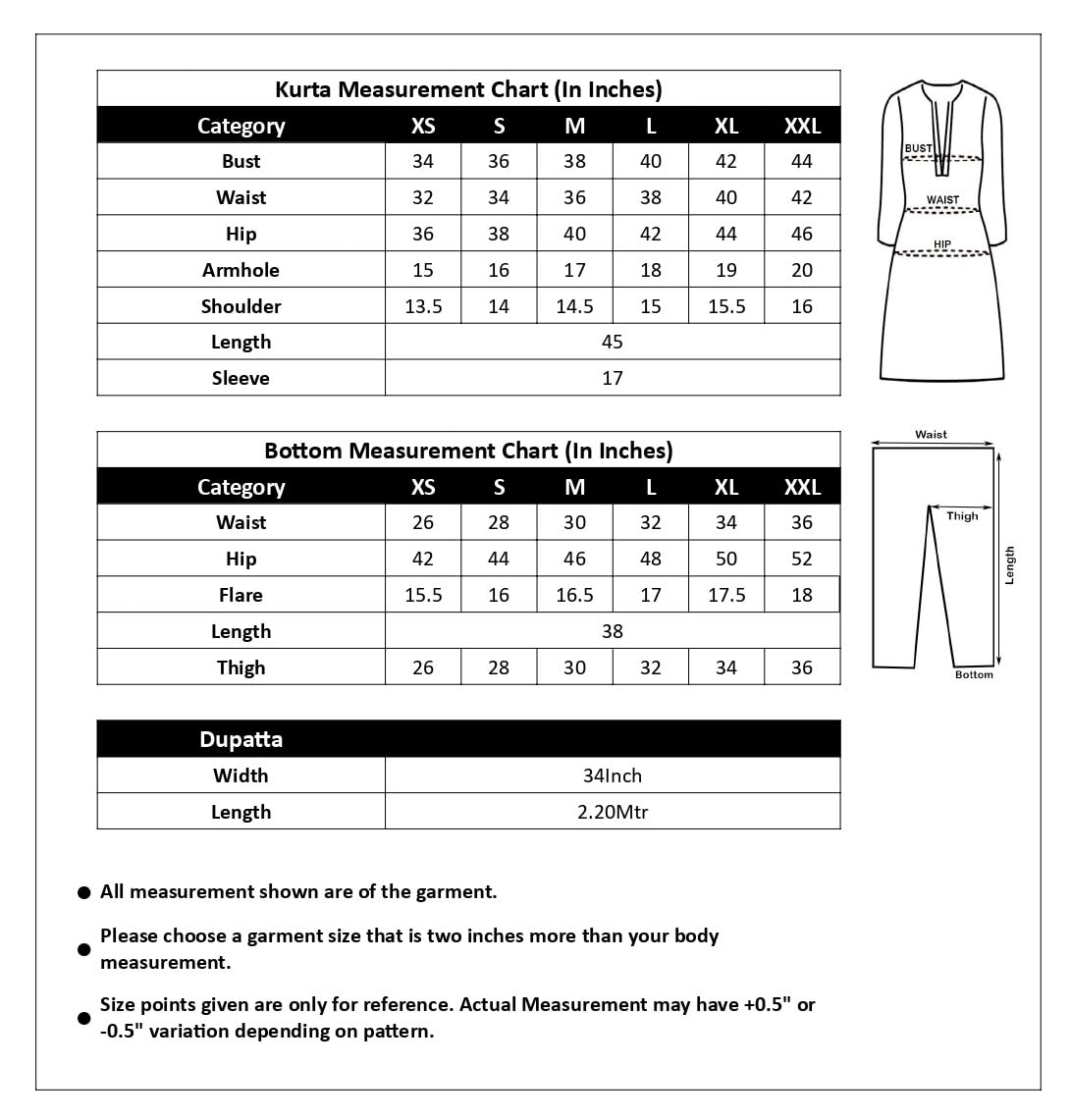 Women's Crepe Printed Kurta with Pant and Dupatta Set