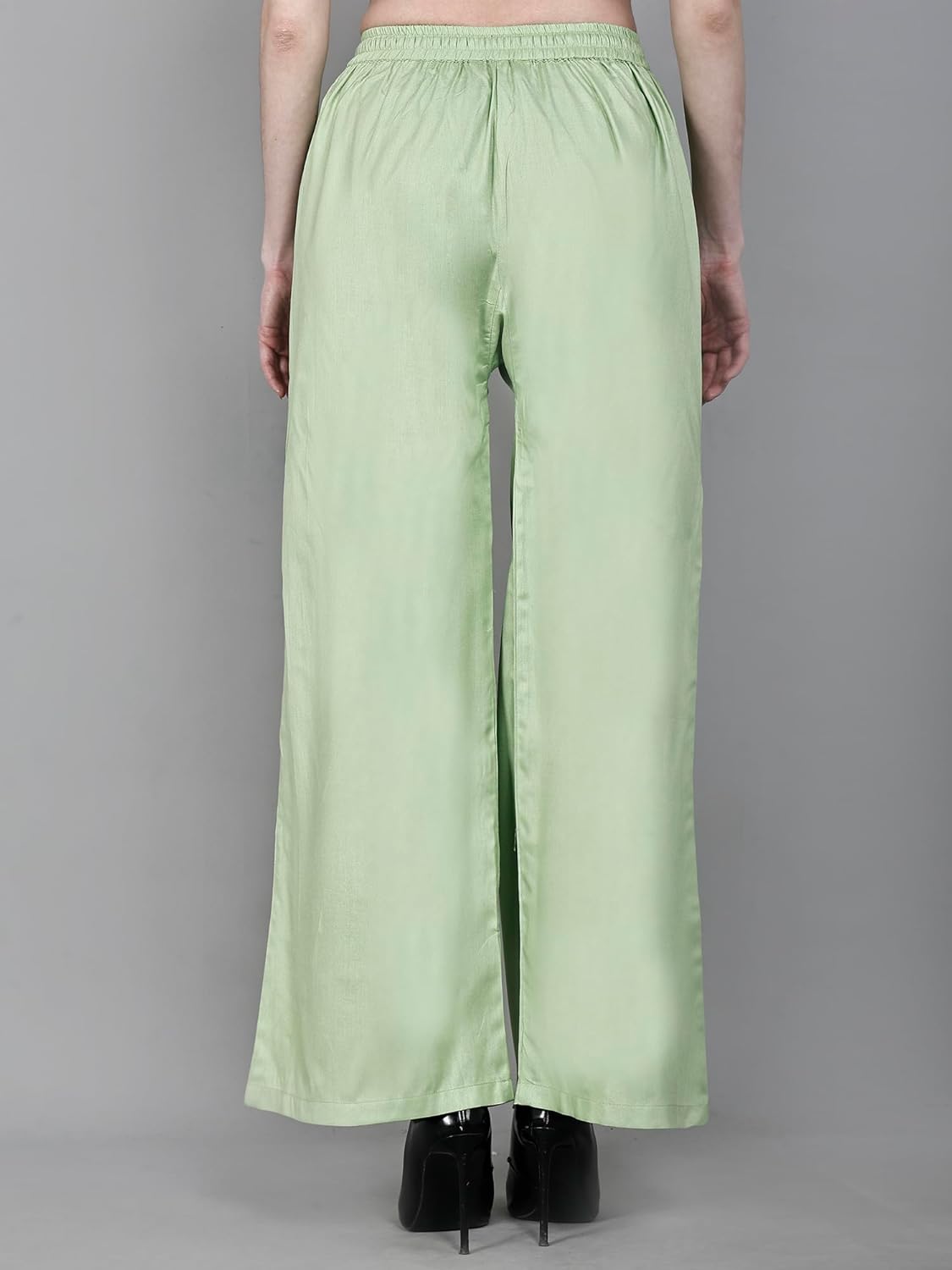 Women's and Girls Viscose Rayon Regular Fit Palazzo
