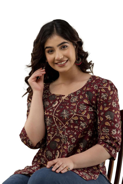 New Printed Short Kurti and top for Women and Girls