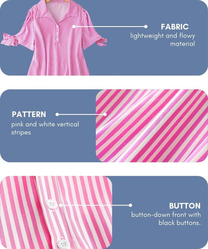 Leriya Fashion Women's Shirt Dress Knee Length Dress | Loose Fit | Button-Down | | 3/4 Sleeve | Summer Wear | Available in (Pack of 2 | Value Pack)