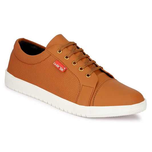 LE GREEM Men's Synthetic Leather Stylish Sneakers - alphahostel.in