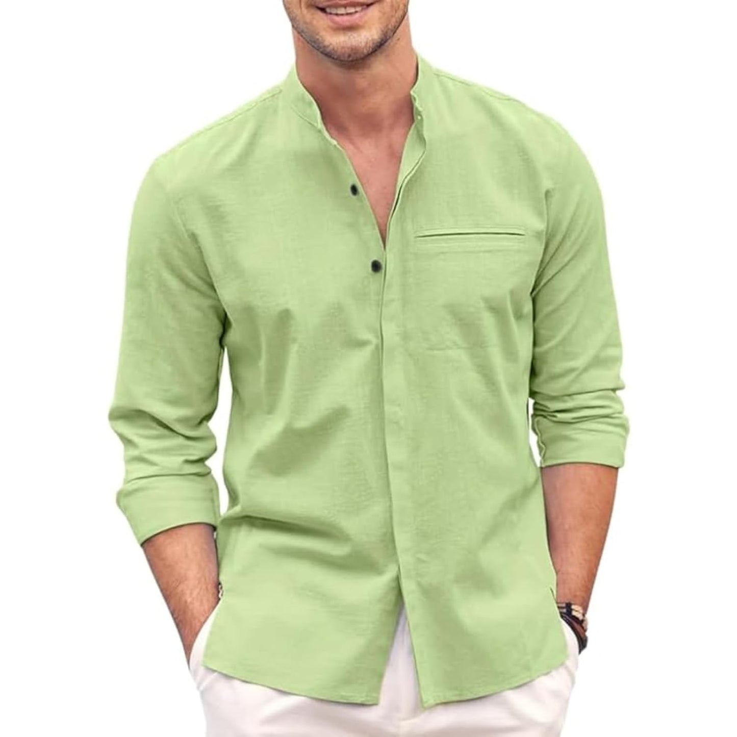 Bellstone Men's Solid Regular Fit Shirt