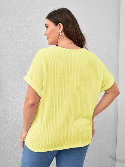 Zilcon Womens Dressy Casual Business Work Tops Summer Half Sleeve Shirts Boat Neck Jacquared Tshirts