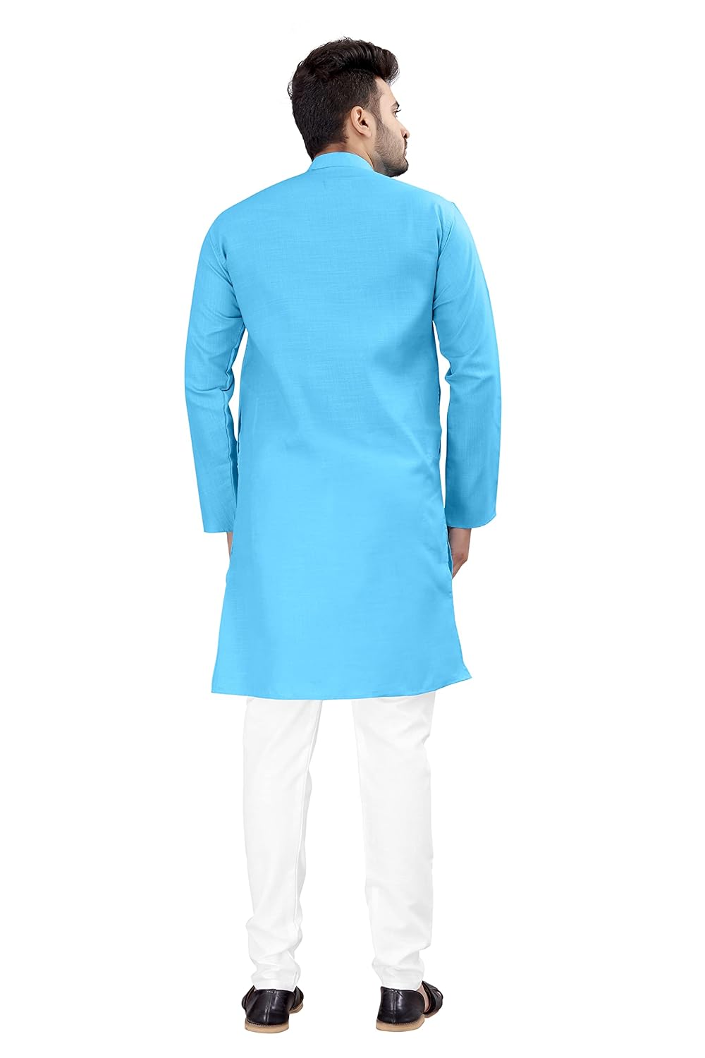 OS JEANS Kurta pyjama for Mens In cross patten