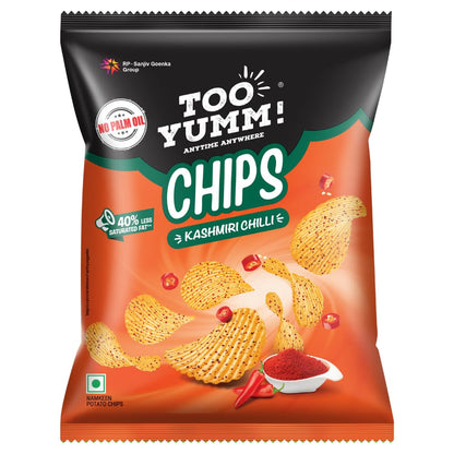 Too Yumm! Potato Chips - Kashmiri Chilli - 82g