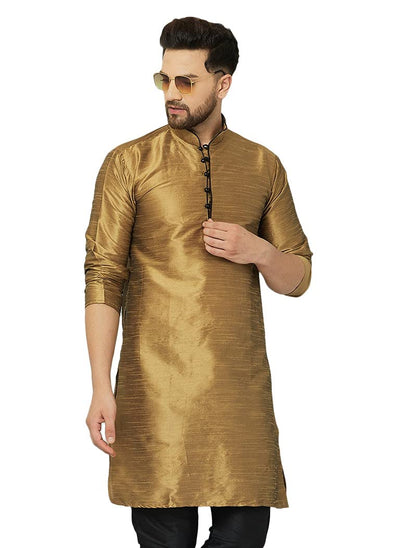 ABH LIFESTYLE Men's Silk Long Kurta only.