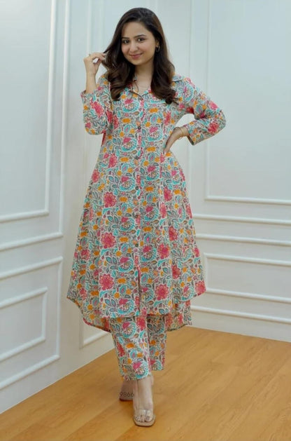 LERIYA FASHION Anarkali Kurta-Set for Women