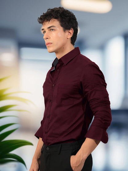 Men's Regular Fit Soft Cotton Blend Casual Comb