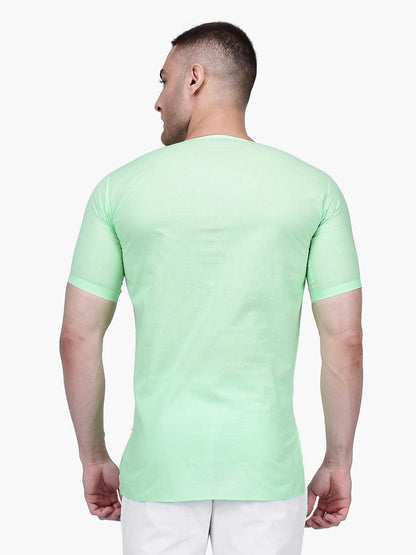 Rajubhai Hargovindas Men Cotton Straight Kurta