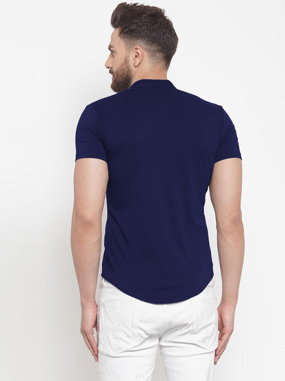 AUSK Men's Regular Fit Half Sleeves Casual Shirt