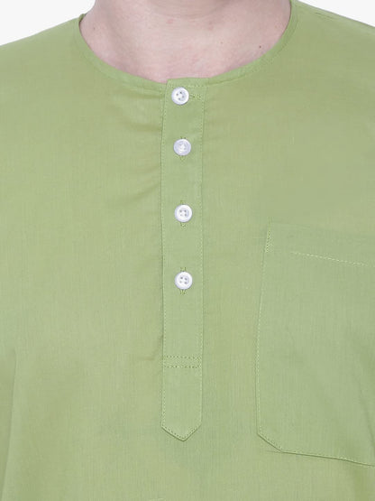 Rajubhai Hargovindas Men Cotton Straight Kurta