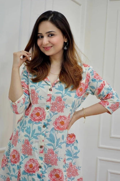 LERIYA FASHION Anarkali Kurta-Set for Women