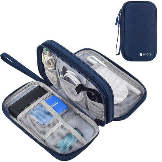 Elfora Cable Organizer Pouch | Travel Organiser Bag
