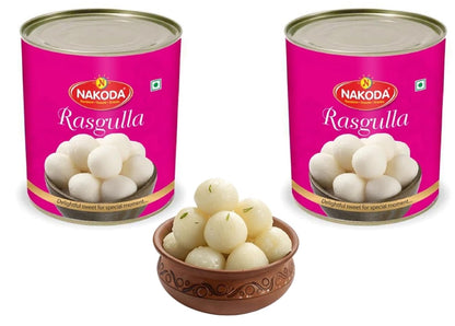 Nakoda Rasgulla Authentic Sweet| 1kg | Pack of 1