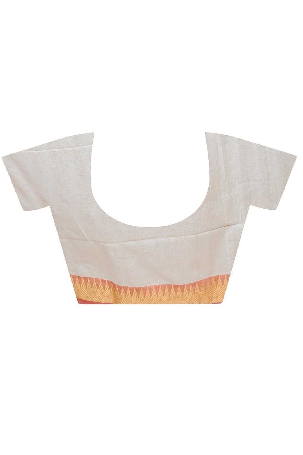 Handloom Saree With Unstitched Running Blouse Piece