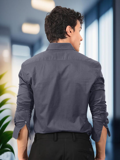 Men's Regular Fit Soft Cotton Blend Casual Comb