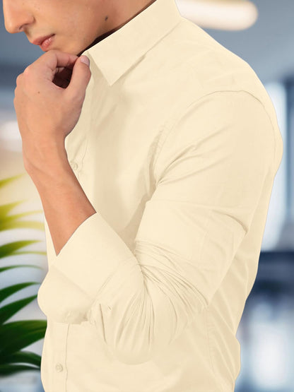 Men's Regular Fit Soft Cotton Blend Casual Comb
