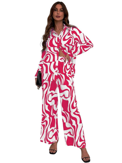 GRECIILOOKS Stylish Co-ord Set for Women – Trendy Summer Travel Outfit | Lightweight 2 Piece for Holiday Look & Puja | Hangouts | Picnic | Vacation Wear | Ethnic | Full Sleeve Women Dress