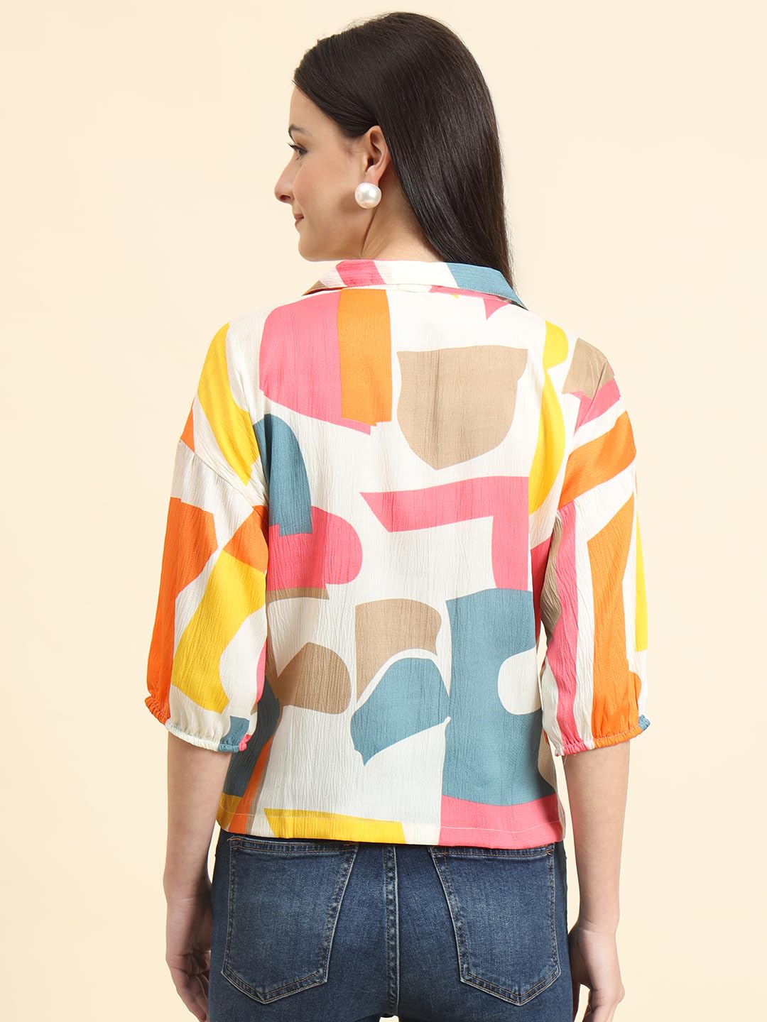 SOFISTY Women's Boxy Shirt | Cotton Bland