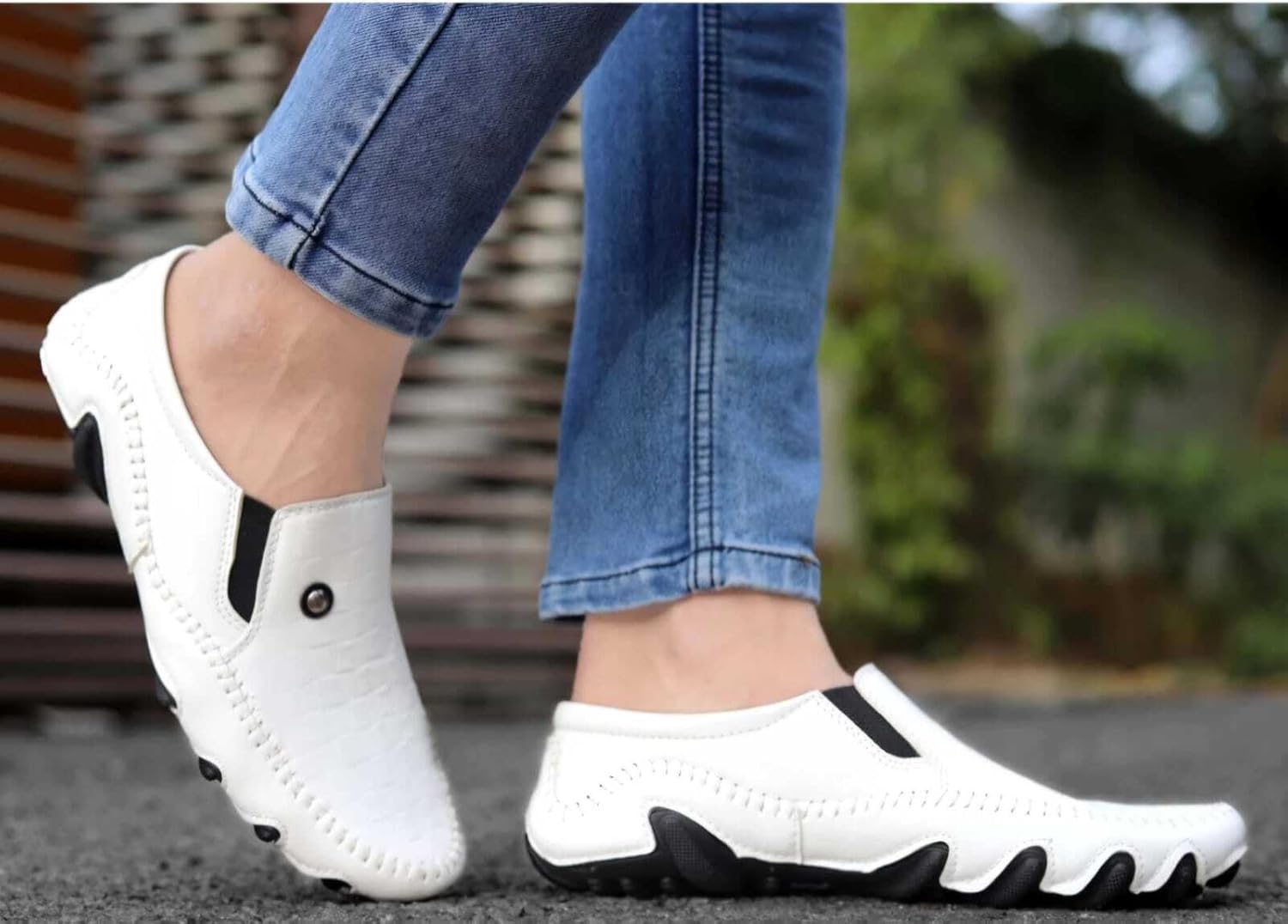 HATTOUN Synthetic Leather Comfortable Loafers for Men - alphahostel.in