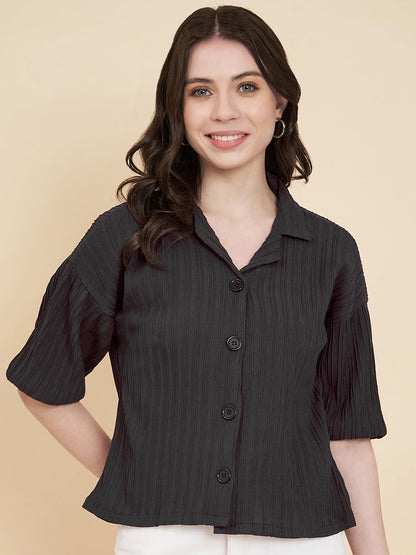 VAIRAGEE Women Cotton Blend Striped Pattern