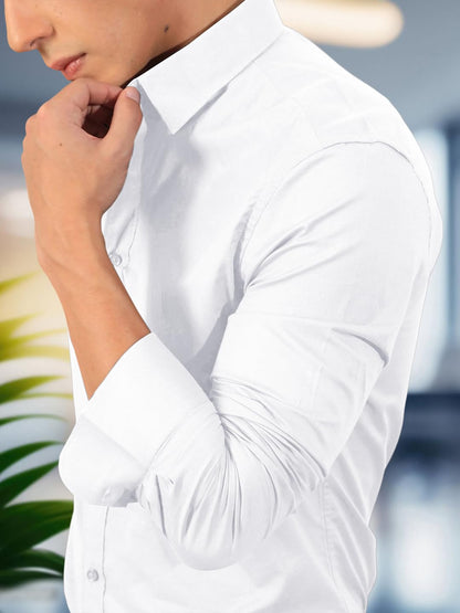 Men's Regular Fit Soft Cotton Blend Casual Comb