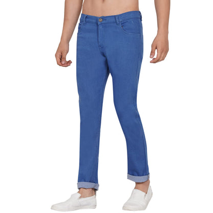 DAIS Men's Stretchable Skinny Fit Mid Rise Jeans