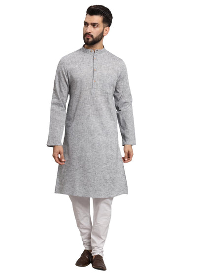 LATEST CHIKAN Men's Cotton Regular Textured